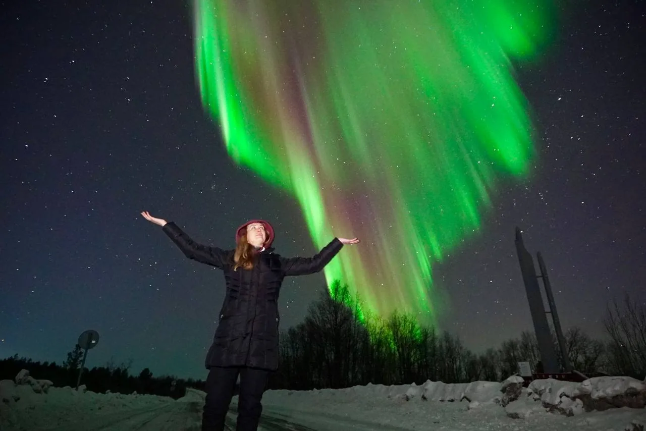 Северное сияние под Мурманском — фото 4 из тура Aurora Trip