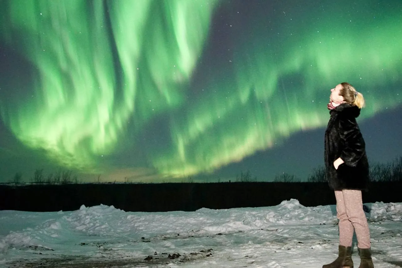Северное сияние под Мурманском — фото 17 из тура Aurora Trip