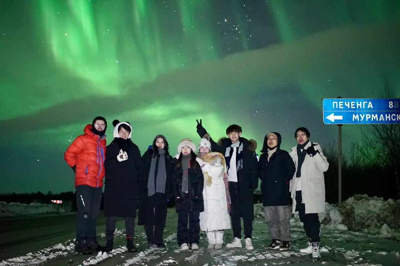 Северное сияние под Мурманском — фото 19 из тура Aurora Trip