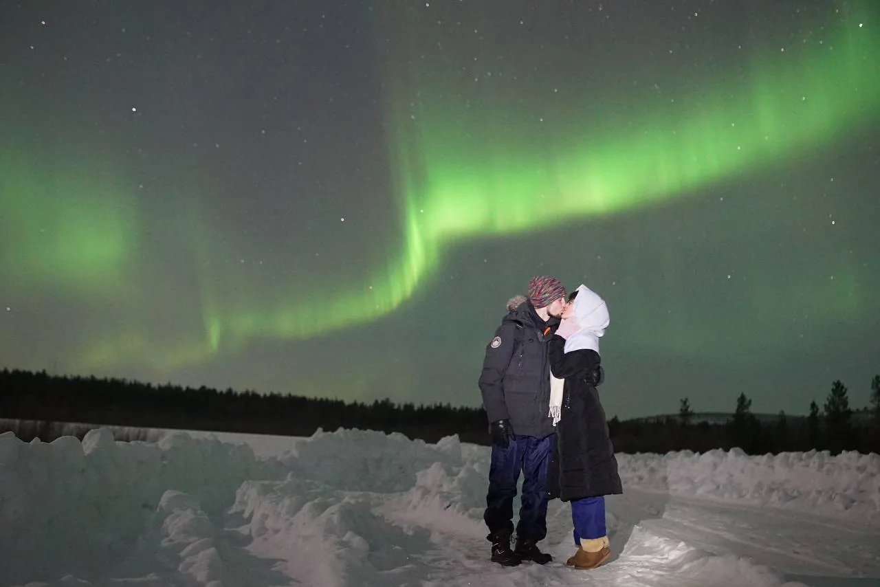 Северное сияние под Мурманском — фото 20 из тура Aurora Trip