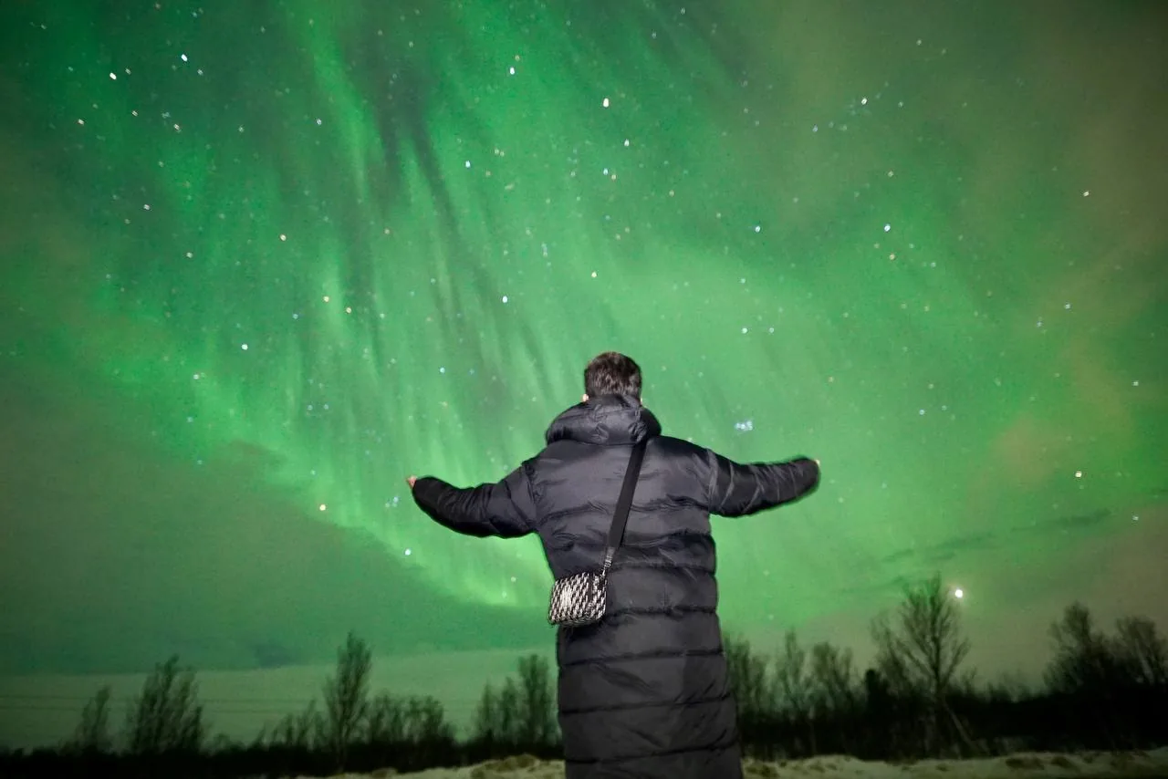 Северное сияние под Мурманском — фото 25 из тура Aurora Trip