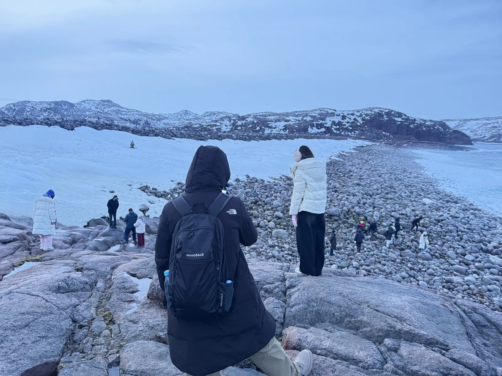 The winter coast of Teriberka